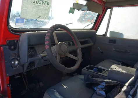 1989 Jeep Wrangler / Yj from USA, damaged, VIN 2J4FY19E8KJ163892